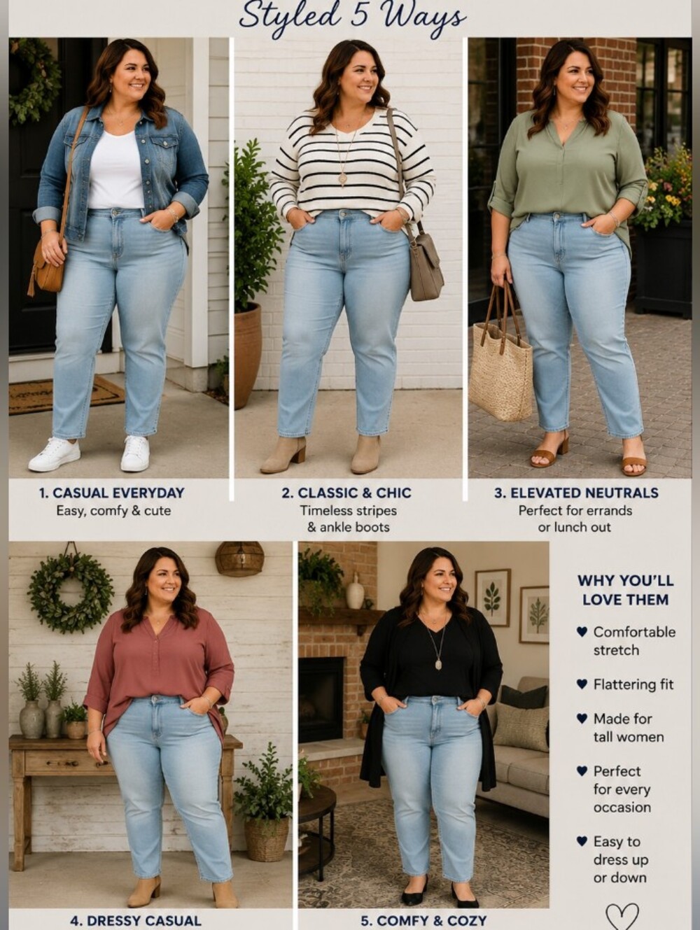 Light Denim Stretch Skinny Jeggins for Women DG2 Diane Gillman